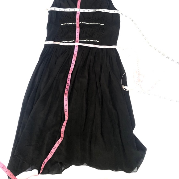 THEORY BLACK MIDI SLEEVELESS DRESS - Picture 7 of 12